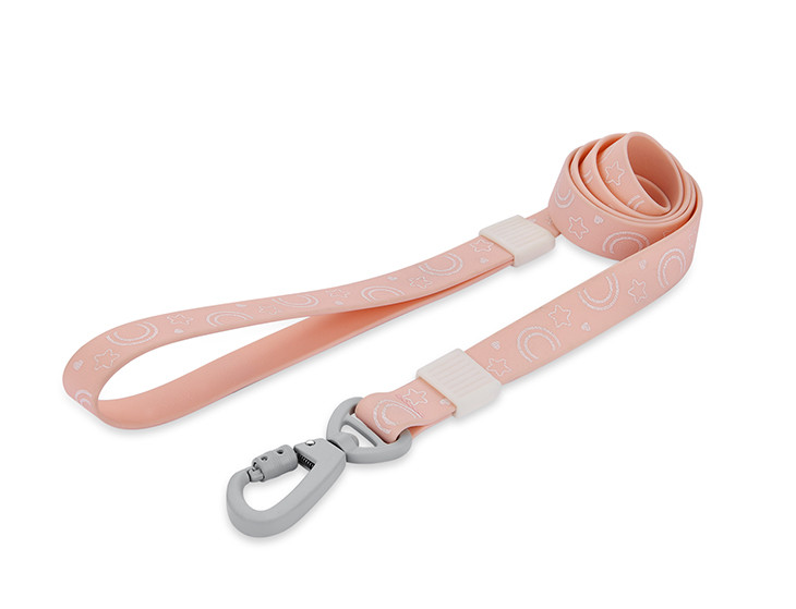 Puppy PVC  leash  with reflectinv print