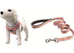 Halo Puppy Flash Harness Leash Set