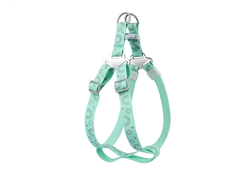 Puppy PVC harness with reflectinv print